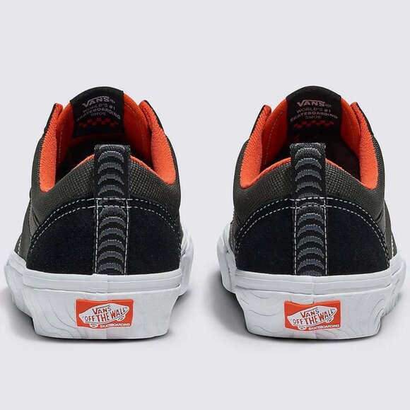 Vans X Spitfire Wheels Skate Old Skool Black/Flame Sneakers Men's Size 11 NEW - Picture 11 of 15